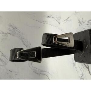 Chic Geometric Silver Tone Earrings A Cut Above the Rest!